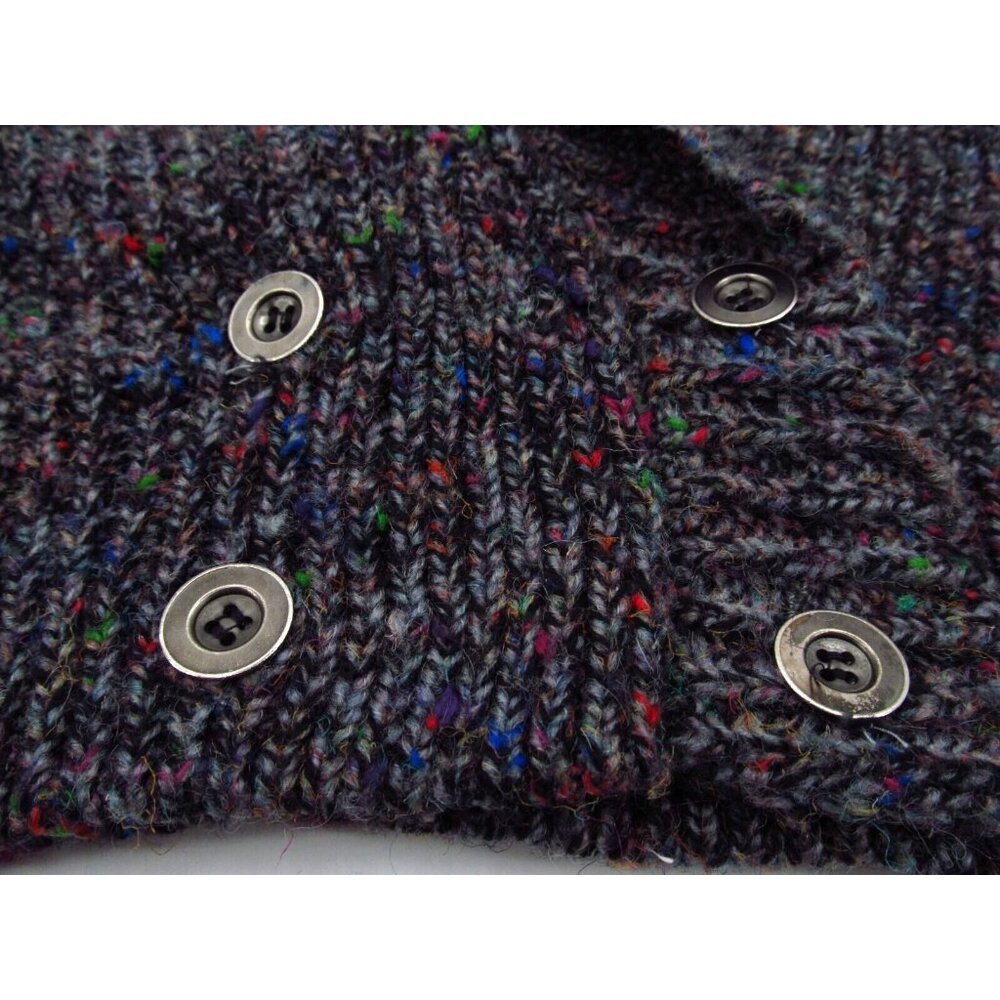 Vintage Petite Sophisticate Cardigan Sweater Womens Small Cable Knit Open V-Neck - Picture 9 of 12